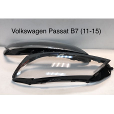 Стекло фары  для Volkswagen Passat B7 (2011 - 2015 Г.В.) левое и правое
